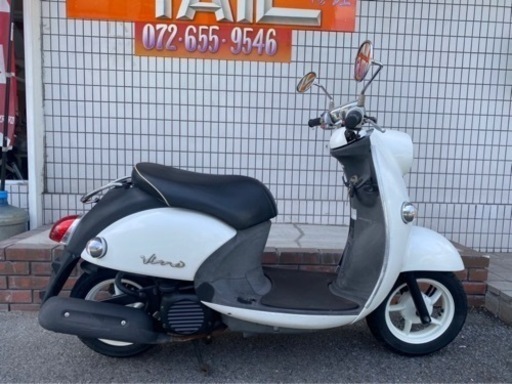 ★55000円　ビーノ　4サイクル　インジェクション　セル1 実動車　ヤマハ　原付　スクーター