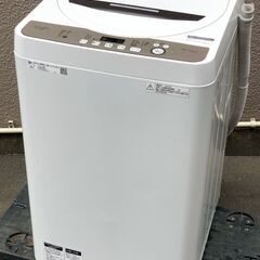 ㉚【税込み】美品 シャープ 6kg 自動洗濯機 ES-GE6D ...