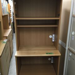 豊田木工　レンジ台　食器棚　おしゃれ　2分割　木製　幅70cm　アルダー材　ブラウン　堺市　石津 豊田木工 レンジ台 食器棚 おしゃれ 2分割 木製 幅70cm アルダー材