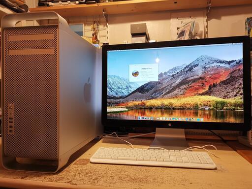 MacPro 2010フルスペック仕様[Xeon 3.33GH×2 /64G]　27インチcinemaデイスプレイセット