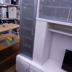 収納付テレビ台　枠付きテレビ台