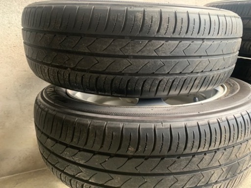 タイヤ、ホイール TOYO SD‐7 175/60/R16 8分目 iQ アクア ラクティス 