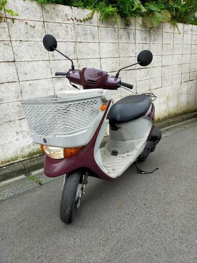 バッテリー新品☆綺麗なレッツ4 バスケット　横浜から