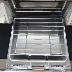 パロマ ガステーブル 都市ガス用 ホワイト 2017年製 右強火 高温炒め