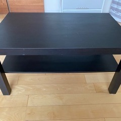 ローテーブル　黒　IKEA（お引き取り予定者決定しました）