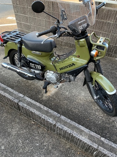 クロスカブ　グリーン