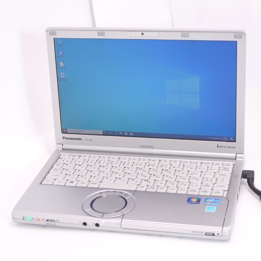 保証付 日本製 Wi-Fi有 ノートPC Panasonic CF-SX1GDKYS 中古良品 第2世代 Core i5 4GB DVD 無線 Bluetooth カメラ Win10 Office