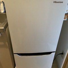 Hisense 2ドア冷凍冷蔵庫　一人暮らし用