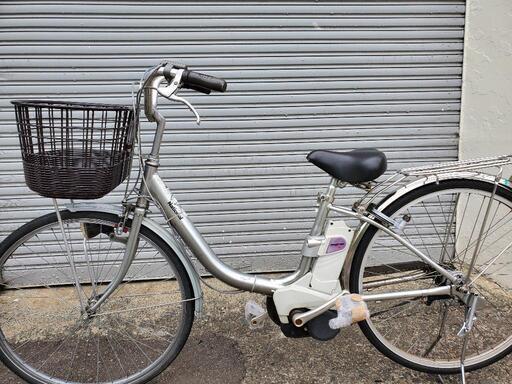 電動アシスト自転車☆26インチ☆ナショナル製☆リチウムイオンバッテリー搭載☆前後タイヤ良好
