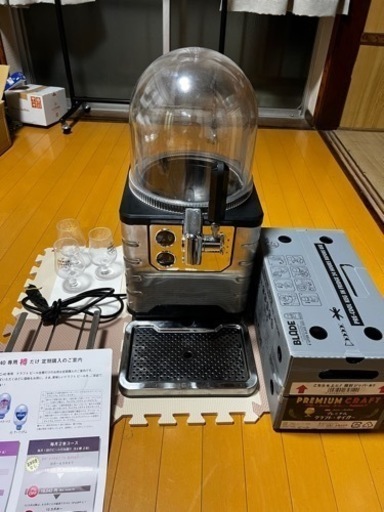 家庭用クラフトビールサーバー 8ℓ樽付き