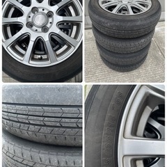 （取引中）155/65/14 155/65R14 ホイール　タイ...