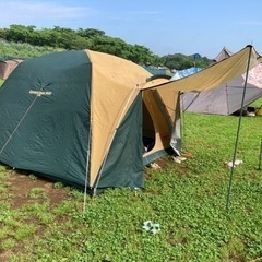 【引き渡し決定】ファミリーキャンプ用品一式 テント タープ 寝袋...