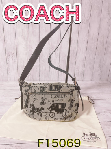 H1131 COACH コーチ　ショルダーバッグ ホースアンドキャリッジダッフル