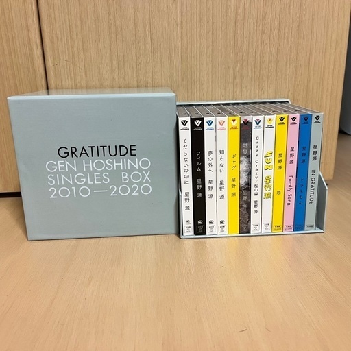 NEW特価】 星野源 Single Box 『GRATITUDE』Blu−ray付きの通販 by ...