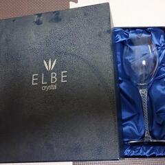 ワイングラス ペア ELBE crystal