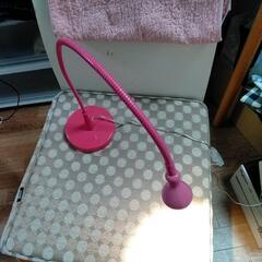 【200円】IKEA ディスクライト ピンク