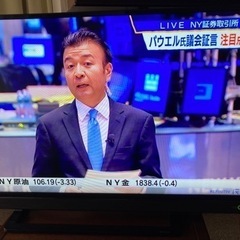 【美品】2018年製 東芝レグザ40S21 40型LED液晶TV 