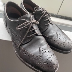 【ネット決済】革靴　BOEMOSチョコレート色　明日か明後日取引