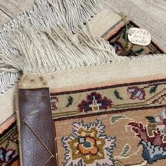 【全国発送可能！】本物のペルシャ絨毯 イラン タブリーズ産 約40万円 高級ランナー絨毯♪