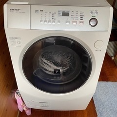シャープ ドラム式洗濯乾燥機 2014年式