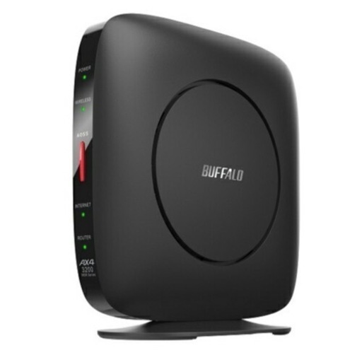 バッファロー(BUFFALO) WSR-3200AX4S-BK Wi-Fi 6 対応ルーター スタンダードモデル
