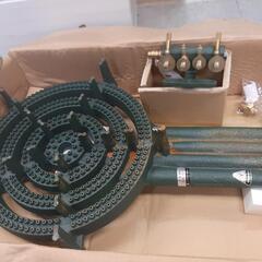 【引取先決まりました！】 業務用コンロ タチバナ TS440S 四重 五徳セット お店まで取りに来て下さいね！