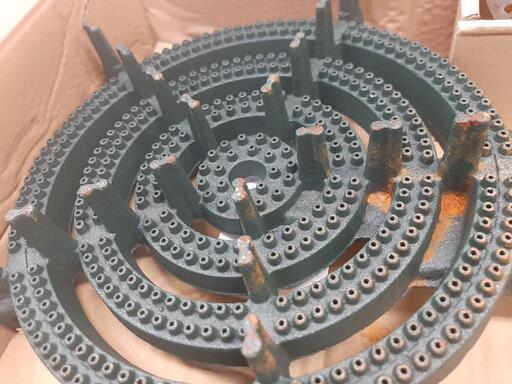 ☆ 業務用コンロ タチバナ 注文 TS440S 四重 五徳セット お店  