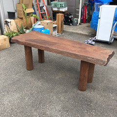 【決まりました】木製一枚板テーブル　テーブル