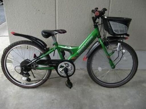 （中古）ブリヂストン製子供用マウンテンバイク（２２インチ・６段変速）