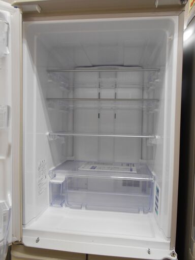 シャープ プラズマクラスター 冷蔵庫 412L どっちもドア 5ドア 18年製