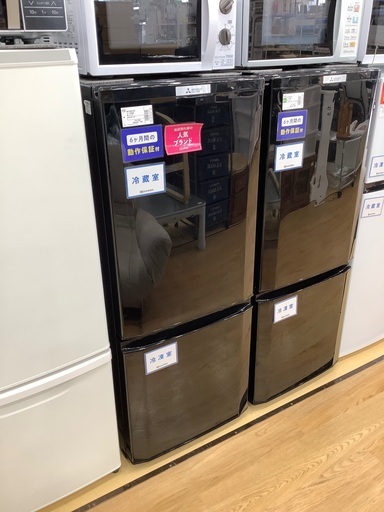 MITSUBISHI 2ドア冷蔵庫　146l 2020年製