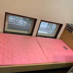 こども・大人でも使用可能のシングルベッド3０００円で譲ります