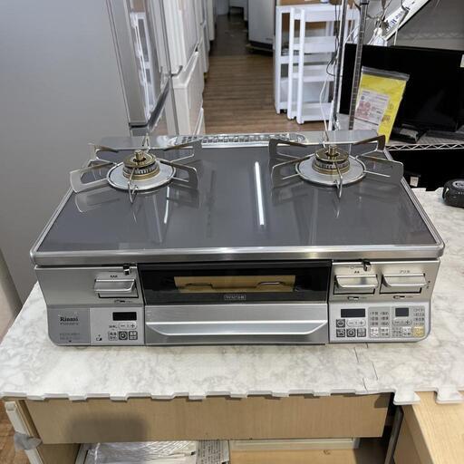 美品❗ガスコンロ リンナイ グリル未使用 LPガス RTE65VAGP 2021年 ガステーブル【安心の3ヶ月保証】自社配送時代引き可※現金、クレジット、スマホ決済対応※