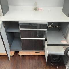 ★値下げしました❗【レンジボード】［高橋木工所］キッチン収納  (高さ235cm)［スロークローザー］ 💳自社配送時🌟代引き可💳※現金、クレジット、スマホ決済対応※   