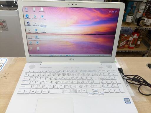 ノートパソコン 富士通 FMVA50B3WP Office365 Core i7-7700 2.8GHz 4GB 1TB 【安心の3ヶ月保証】自社配送時代引き可※現金、クレジット、スマホ決済対応※