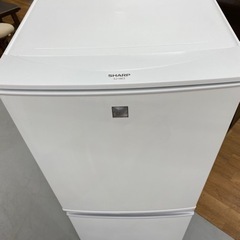 I615 ☆ SHARP 冷蔵庫 (137L) 2ドア 2016年製 ⭐動作確認済 ⭐クリーニング