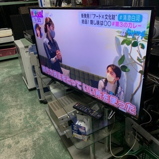 フナイ　43インチ　液晶テレビ　2019年製
