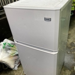 【ネット決済】ハイアール　2ドア冷蔵庫