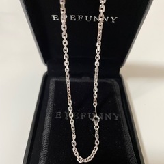 総額７０万円　アイファニー　スマイル　スタンダードチェーン　k18wg