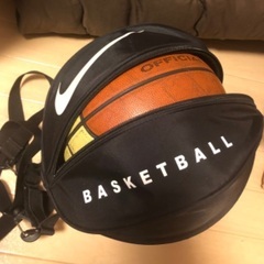 【受付終了】バスケットボール　6号　室内用　ボール入れセット