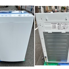 ￥11000(税込）Haier 全自動電気洗濯機　JW−C55FK 5.5 kg 2020年製　(6-4)