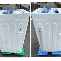 ￥11000(税込）Haier 全自動電気洗濯機　JW−C55FK 5.5 kg 2020年製　(6-4)
