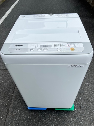￥12100(税込) Panasonic 全自動電気洗濯機　NA−F50B11  2018年製　5.0 kg (6ｰ5)