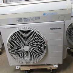 K03338　パナソニック　中古エアコン　主に10畳用　冷2.8kw／暖3.6kw