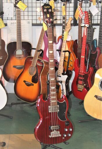 USED　Epiphone　SG Bass (Cherry)