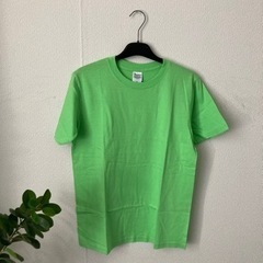 【新品】メンズS ライムグリーン　Tシャツ