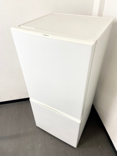 激安‼️真っ白なホワイトカラー 17年製 157L AQUA2ドア冷蔵庫AQR-16G(W)