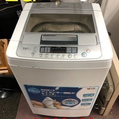★送料無料★LG電子 7.5kg全自動洗濯機 
