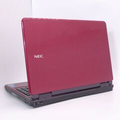 新品爆速SSD Wi-Fi有 15インチ 赤色 ノートパソコン NEC PC-LL750CS6R