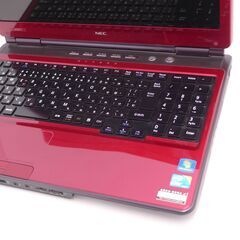 新品爆速SSD Wi-Fi有 15インチ 赤色 ノートパソコン NEC PC-LL750CS6R